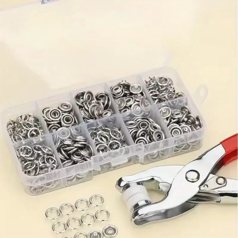 Snap Plier Setter - ชุดเครื่องมือเจาะรูแบบ Eyelet Setter 1 ชุด พร้อมคีมเจาะรูหนัง