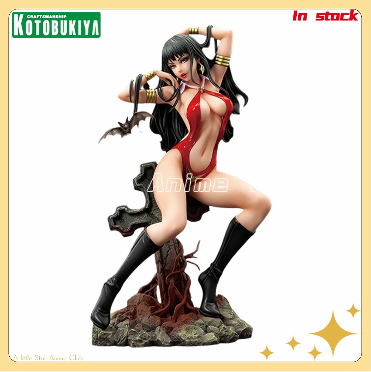 Kotobukiya Bishoujo - ฟิกเกอร์ Kotobukiya BISHOUJO ต้นฉบับ ตุ๊กตาสาวสวยแนวสยองขวัญ Vampirella