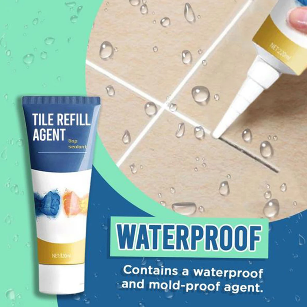 Contact Cement Glue - 20/120ml ช่องว่างกระเบื้องเติมความงามตะเข็บกันน้ำตัวแทน grouting เติมกระเบื้องกาวซีลเลอร์ซ่อมแซมพื้นกาวเซรามิกเติมในตัวแทน