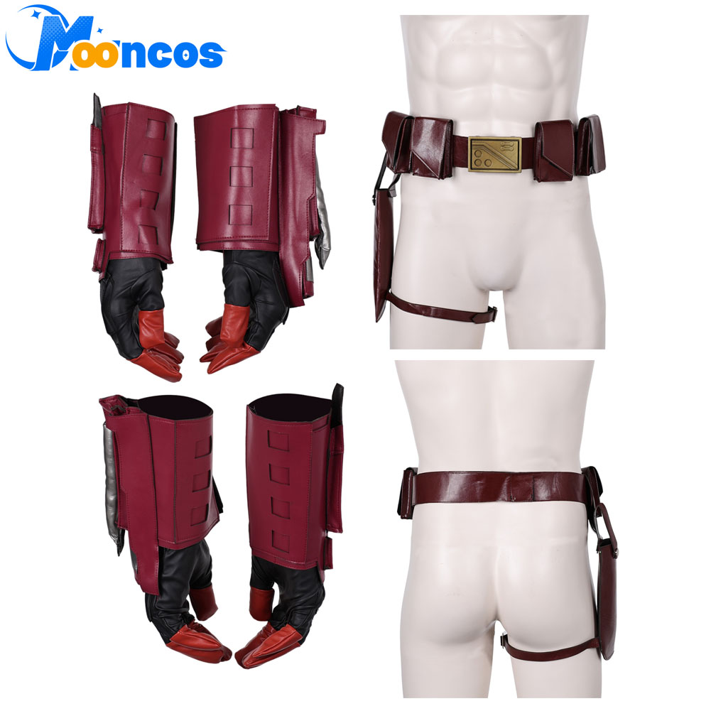 Cosplay Prop Pattern - ชุดคอสเพลย์บ็อบา พร้อมเข็มขัด ถุงมือ ชุดแต่งกาย นักล่าเงินรางวัลจากทีวี อุปกรณ์ปลอมตัวสำหรับผู้ใหญ่