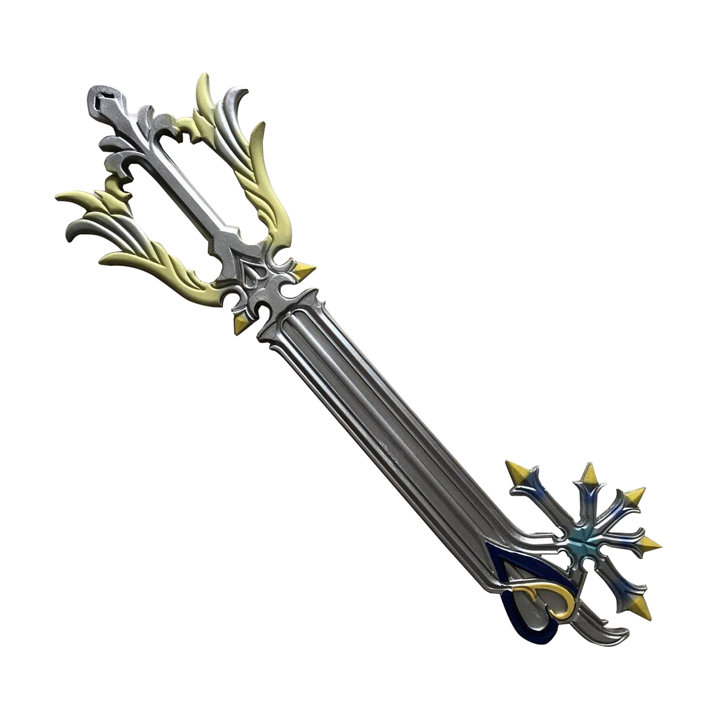 Keyblade Cosplay Prop - ดาบคีย์เบลดคีย์โกลด์ คิงดอม ฮาร์ตส์ ขนาด 88 ซม.