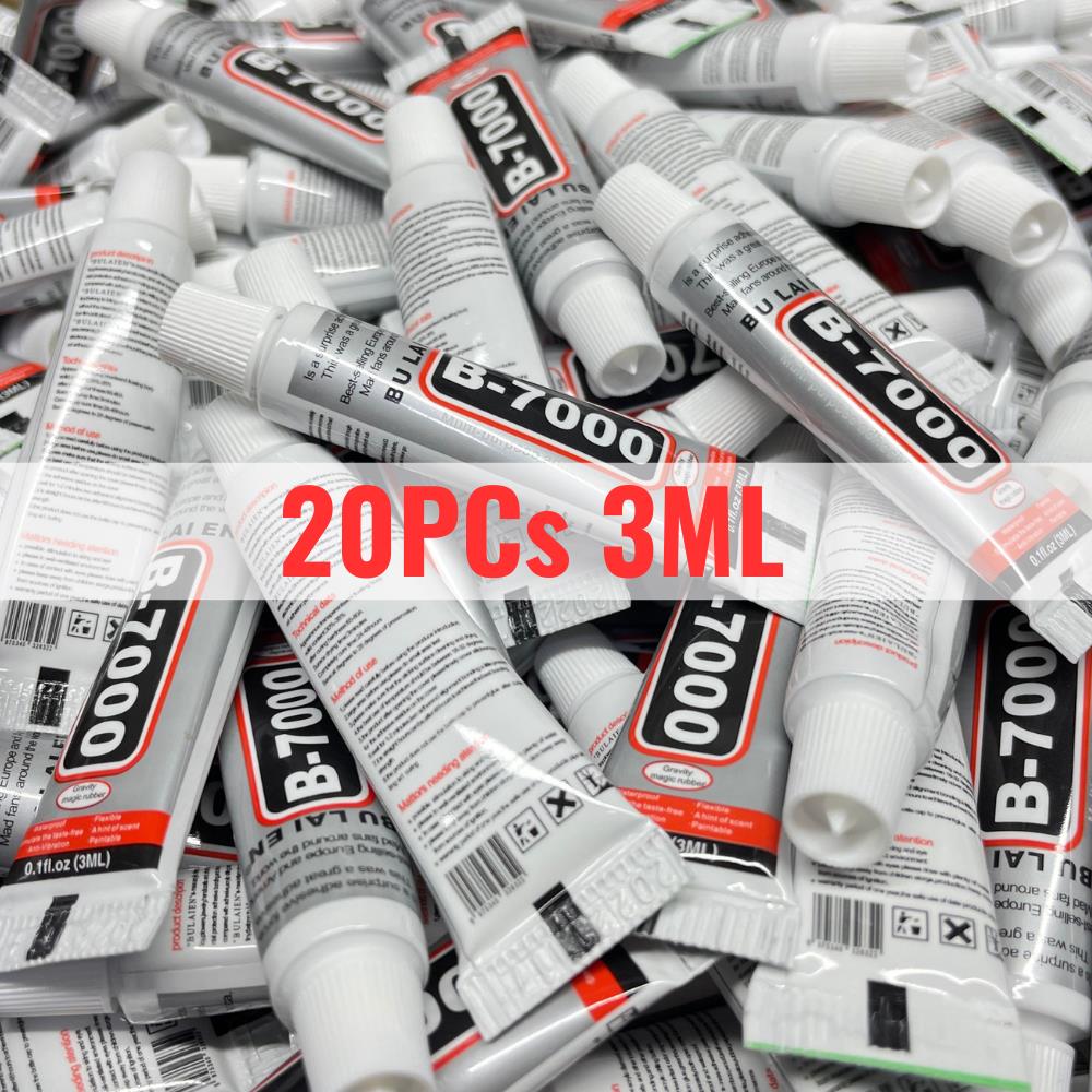 1/5/10/20pcs B7000 3ML แก้วพลา - Contact Cement Glue บทวิจารณ์และราคา