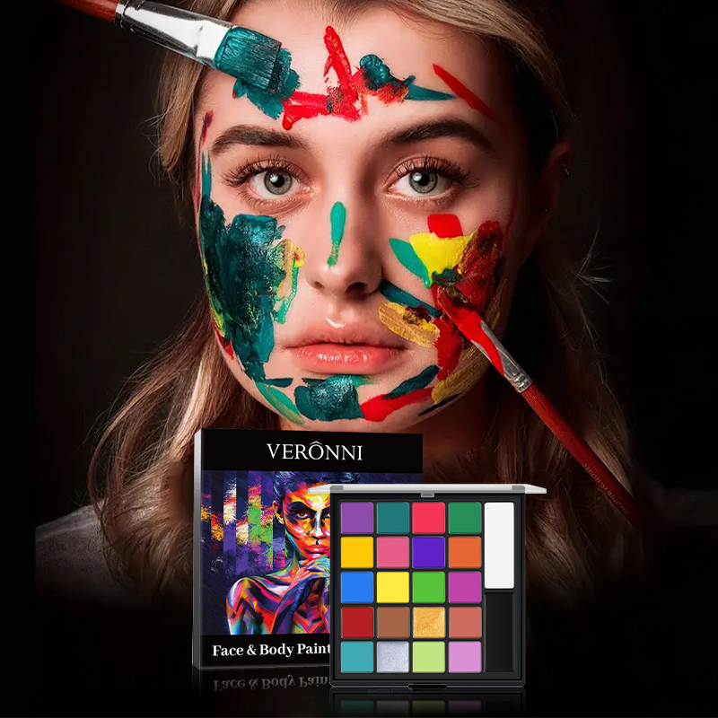 20 สีพาเลทเพ้นท์หน้าและตัวพร้อ - Body Paint Sfx บทวิจารณ์และราคา