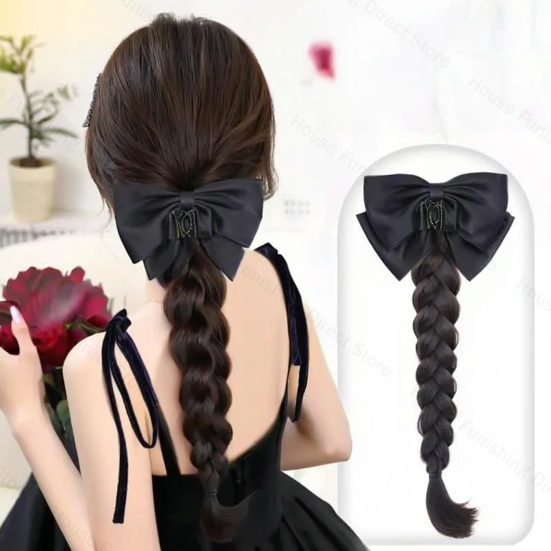 ใหม่ Claw คลิปโบว์วิกผมผมหางม้ - Cosplay Prop Bow บทวิจารณ์และราคา