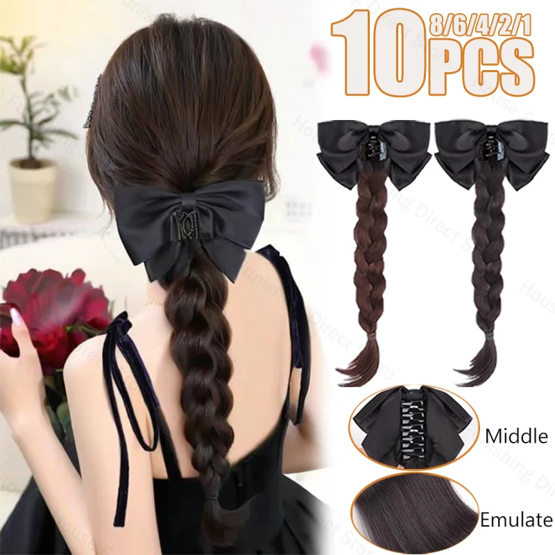 ใหม่ Claw คลิปโบว์วิกผมผมหางม้ - Cosplay Prop Bow บทวิจารณ์และราคา