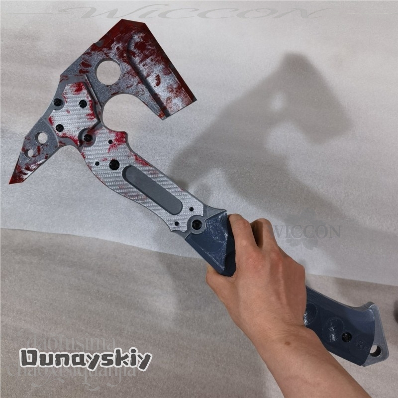 ขวานปลอมคุณภาพสูง Leonn ลายเปื - Cosplay Prop Pattern บทวิจารณ์และราคา