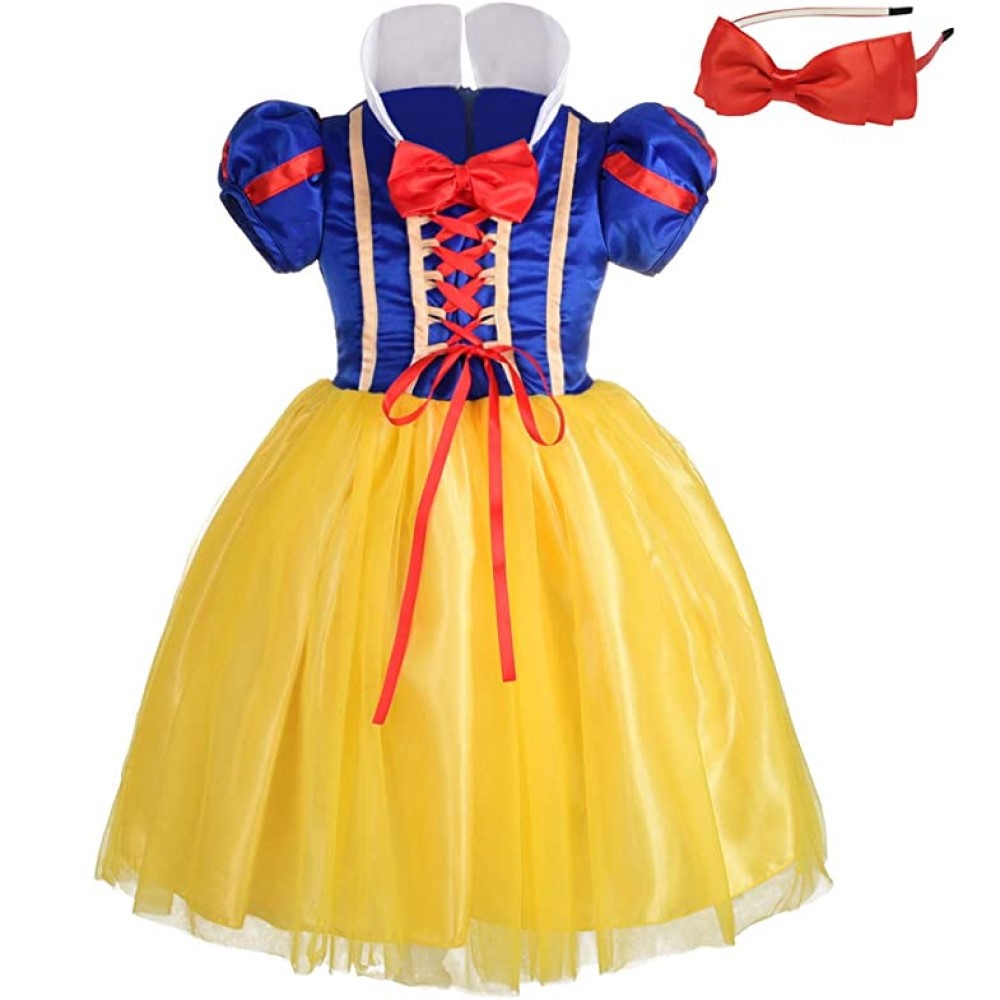 ชุดเจ้าหญิงสโนว์ไวท์เด็กสาวเคร - Cosplay Prop Bow บทวิจารณ์และราคา