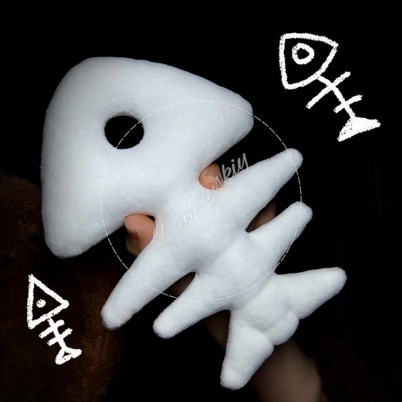 พวงกุญแจรูปกระดูกปลาขนนุ่ม สำห - Fishbones Cosplay Prop บทวิจารณ์และราคา