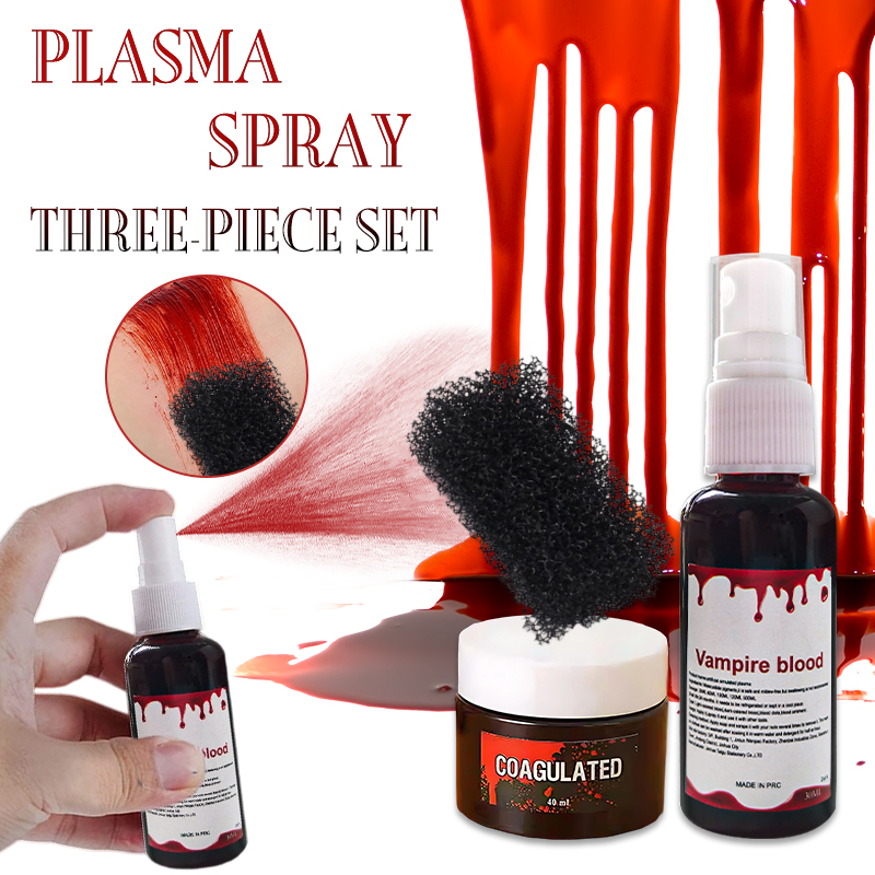 ชุดแต่งหน้าเลือดปลอมฮาโลวีน 3  - Body Paint Sfx บทวิจารณ์และราคา