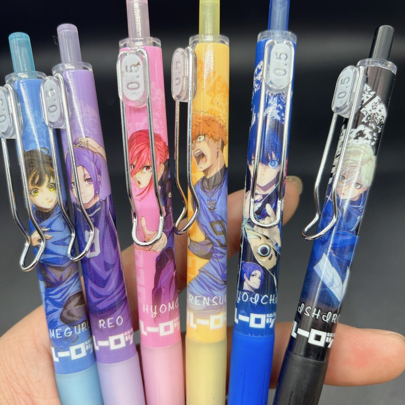 ปากกาเจลลายการ์ตูนบลูล็อค 6 ชิ - Cosplay Prop Blueprints บทวิจารณ์และราคา