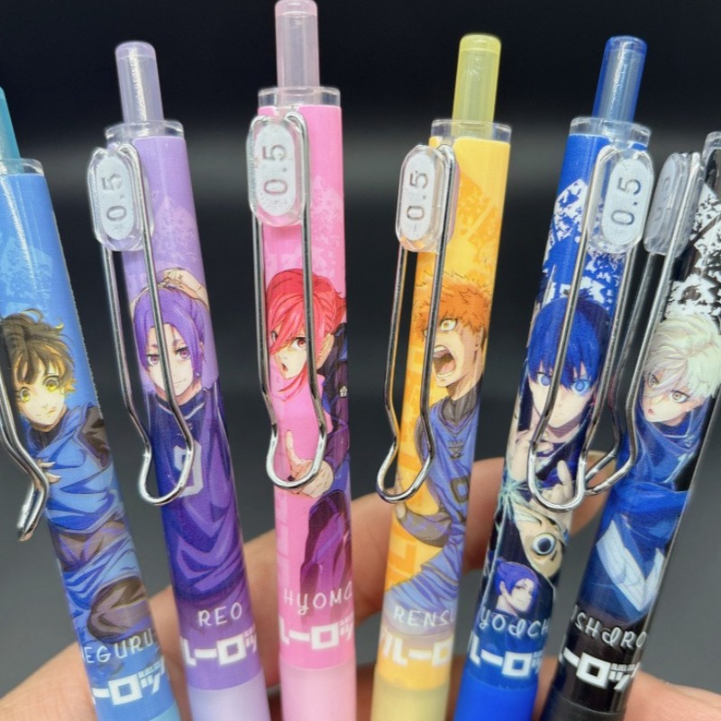 ปากกาเจลลายการ์ตูนบลูล็อค 6 ชิ - Cosplay Prop Blueprints บทวิจารณ์และราคา