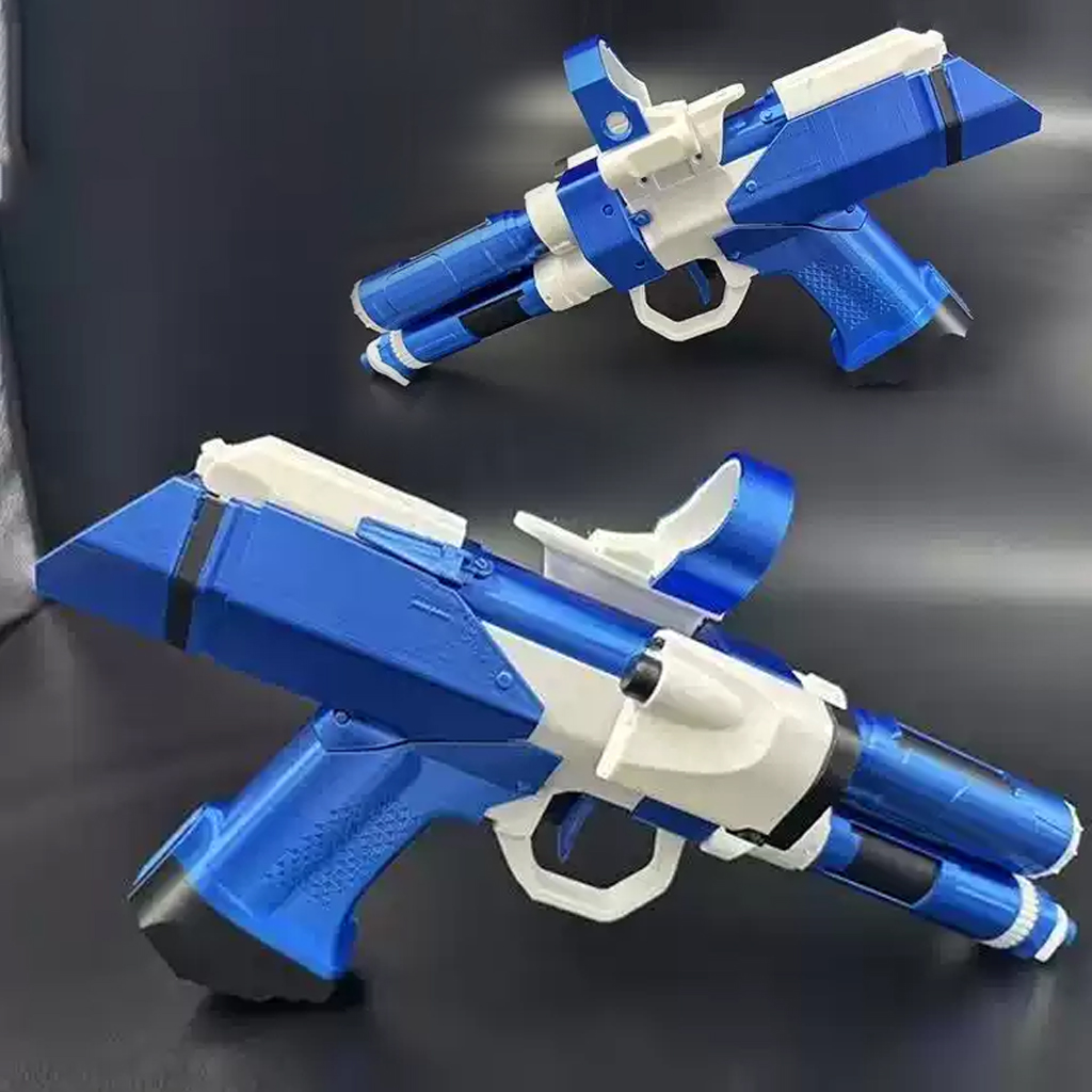 ปืนฮอร์โมนสีน้ำเงิน Delta Acti - Cosplay Prop Blueprints บทวิจารณ์และราคา