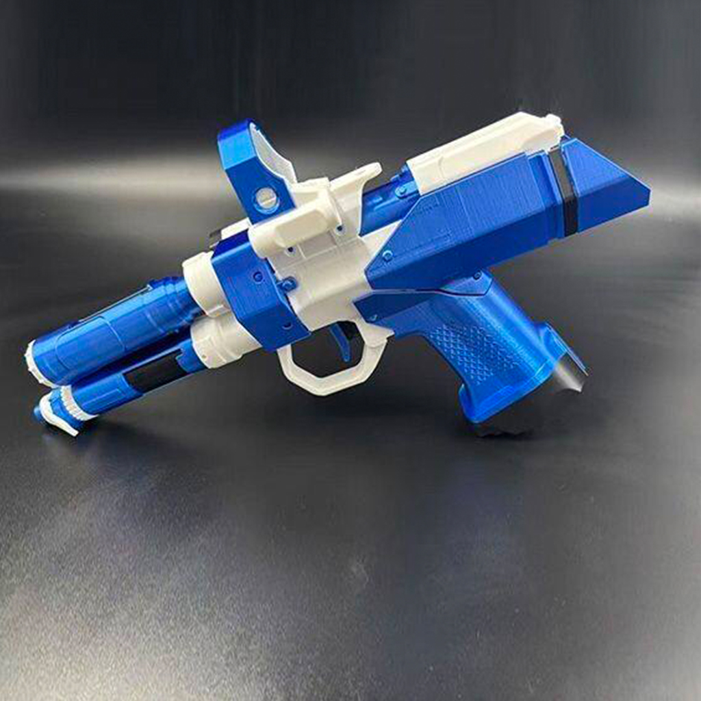 ปืนฮอร์โมนสีน้ำเงิน Delta Acti - Cosplay Prop Blueprints บทวิจารณ์และราคา