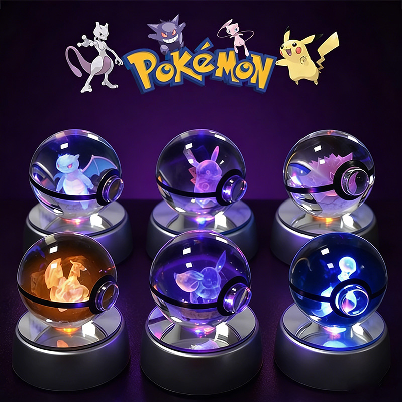 โปเกมอนคริสตัล โปเกบอล 3D แกะส - Pokeball Cosplay Prop บทวิจารณ์และราคา