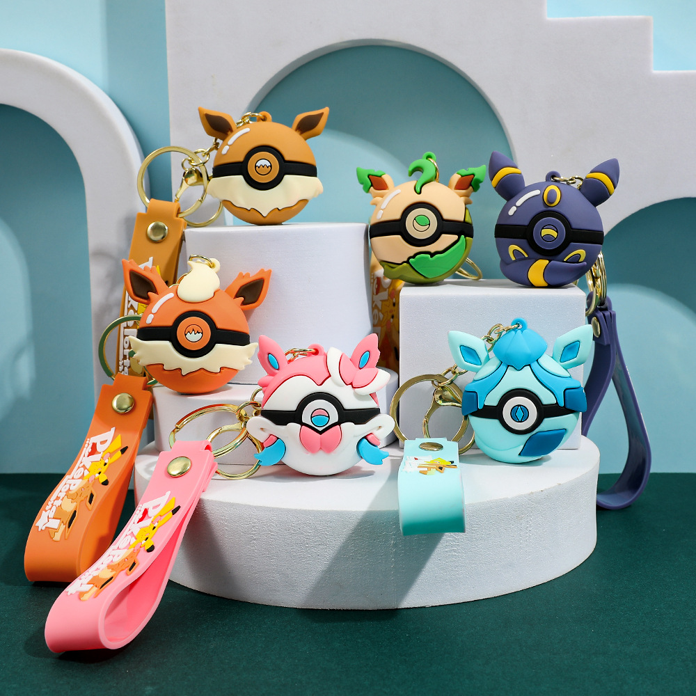 พวงกุญแจการ์ตูนปิกาชู 6 ชิ้น พ - Pokeball Cosplay Prop บทวิจารณ์และราคา