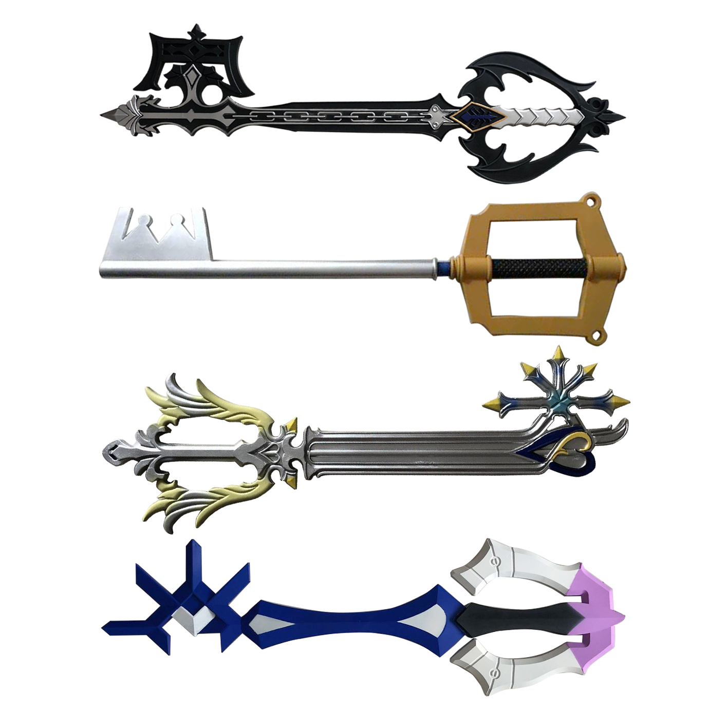ดาบคีย์เบลด โซระ คีย์ โกลด์คีย - Keyblade Cosplay Prop บทวิจารณ์และราคา