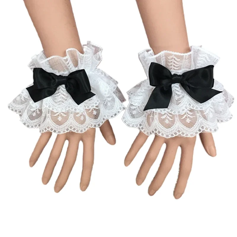 ถุงมือปลอมแบบมีโบว์หลากสีสไตล์ - Cosplay Prop Bow บทวิจารณ์และราคา