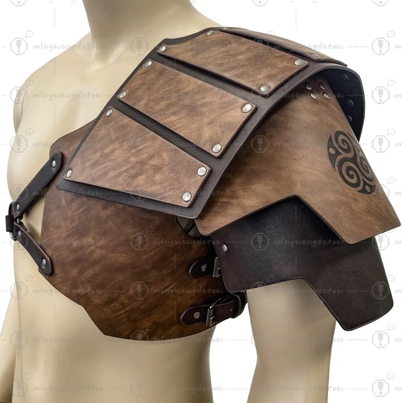 ชุดเกราะไหล่ข้างเดียวสไตล์ยุคก - Cosplay Props บทวิจารณ์และราคา