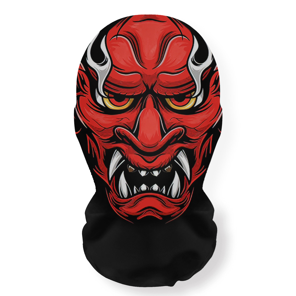หน้ากากฮาโลวีนลายหัวกะโหลกพิมพ - Cosplay Prop Pattern บทวิจารณ์และราคา