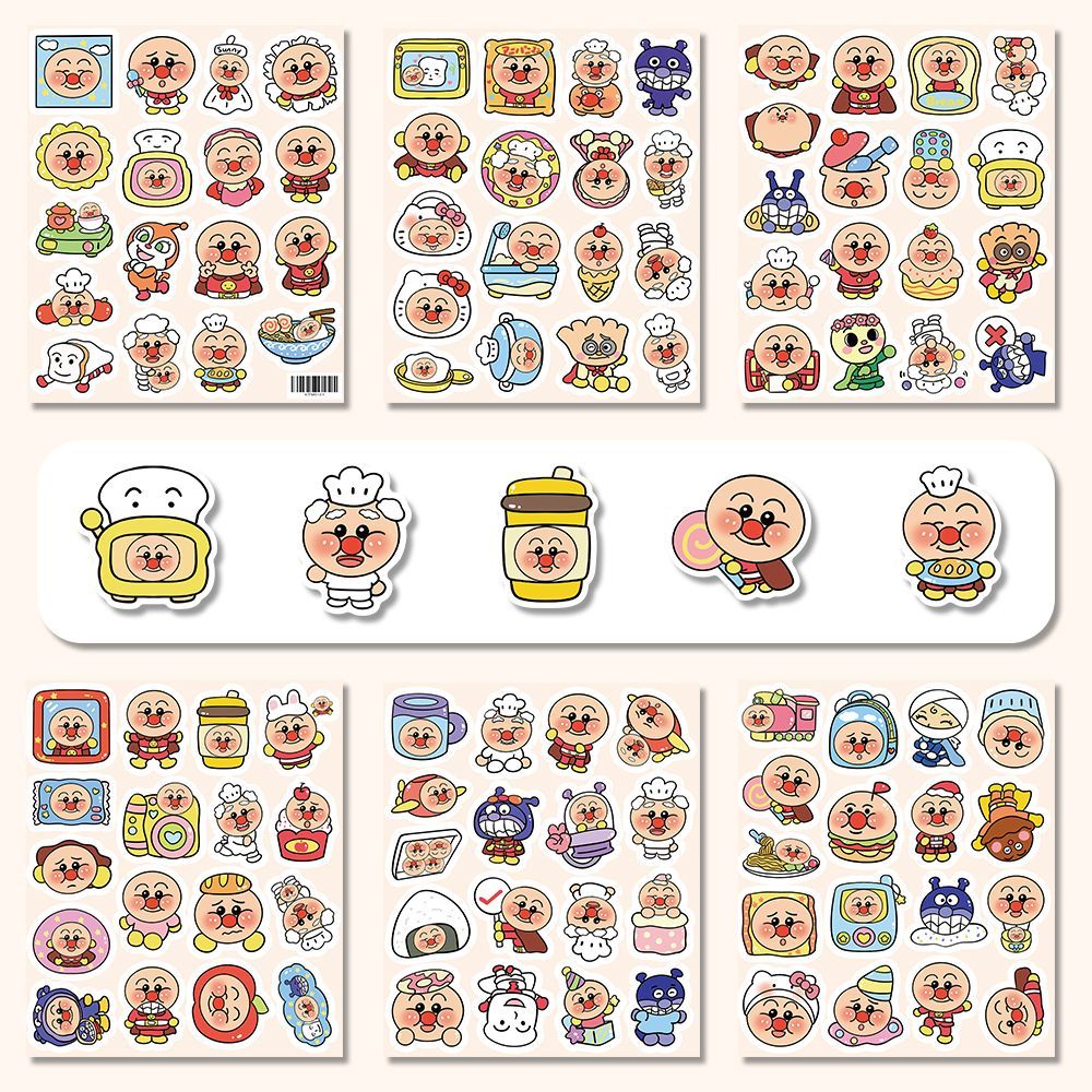 สติกเกอร์การ์ตูนน่ารัก สมุดโน้ - Cosplay Prop Painting บทวิจารณ์และราคา