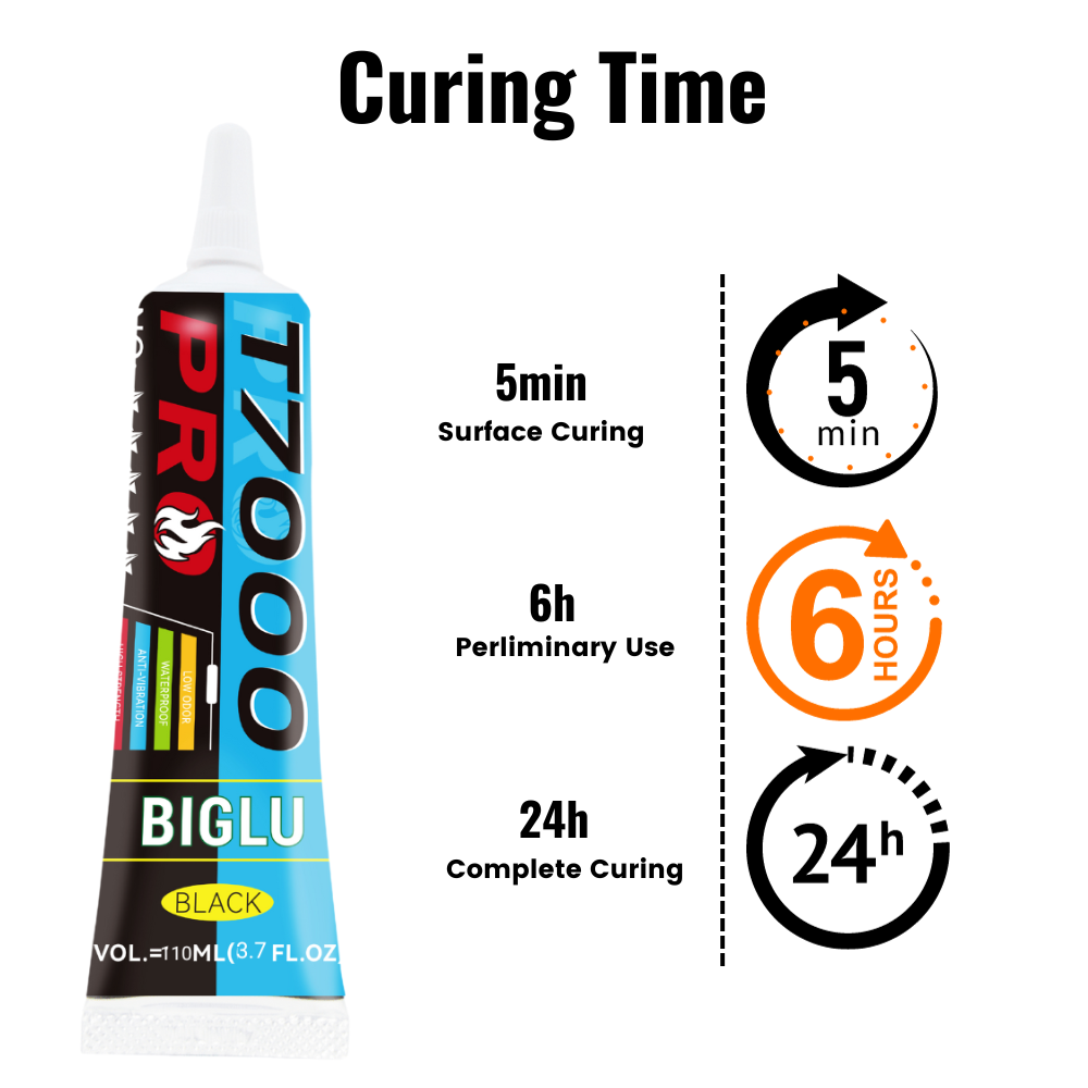 BIGLU T7000 PRO กาวสีดํา Conta - Contact Cement Glue บทวิจารณ์และราคา