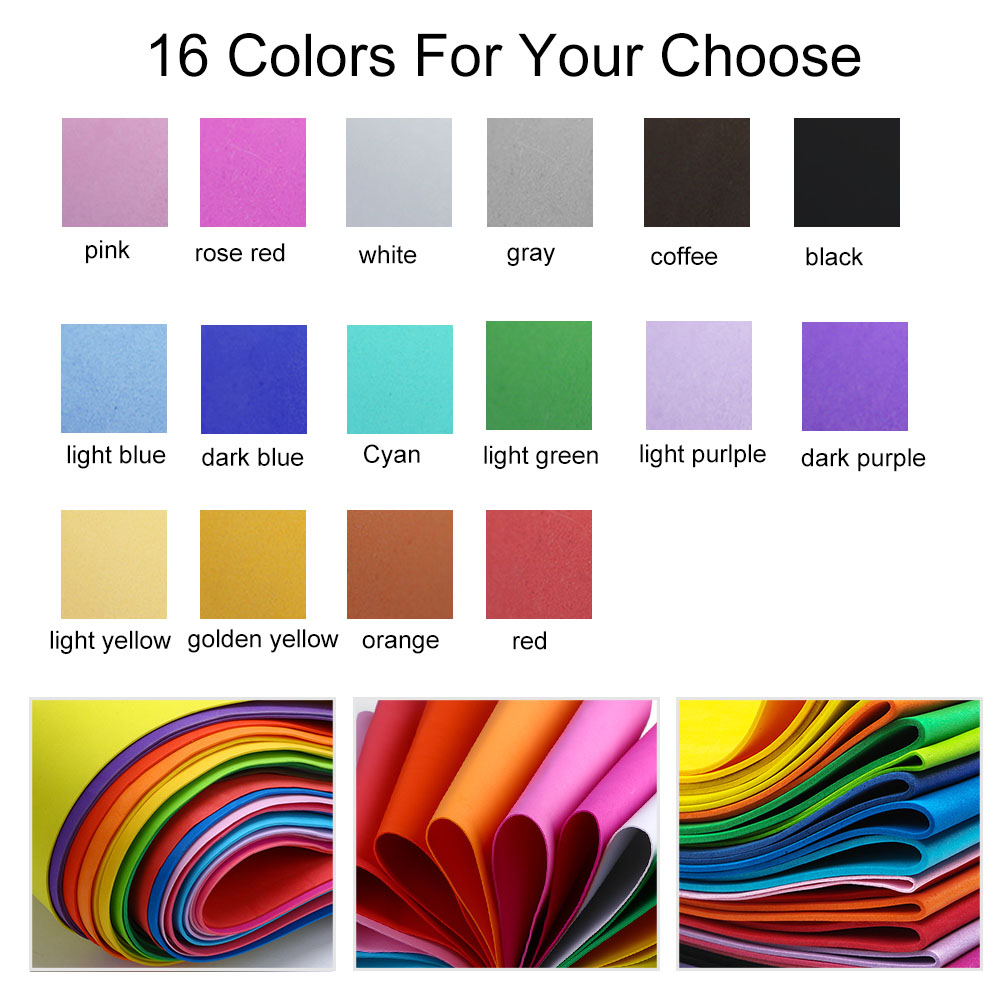 หนา 2 มม.แผ่นโฟม EVA สีสันสดใส - Cosplay Props Eva Foam บทวิจารณ์และราคา