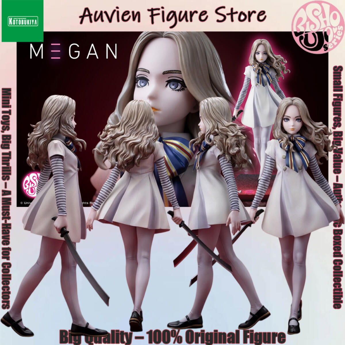 ฟิกเกอร์อนิเมะ Megan Crossroad - Kotobukiya Bishoujo บทวิจารณ์และราคา