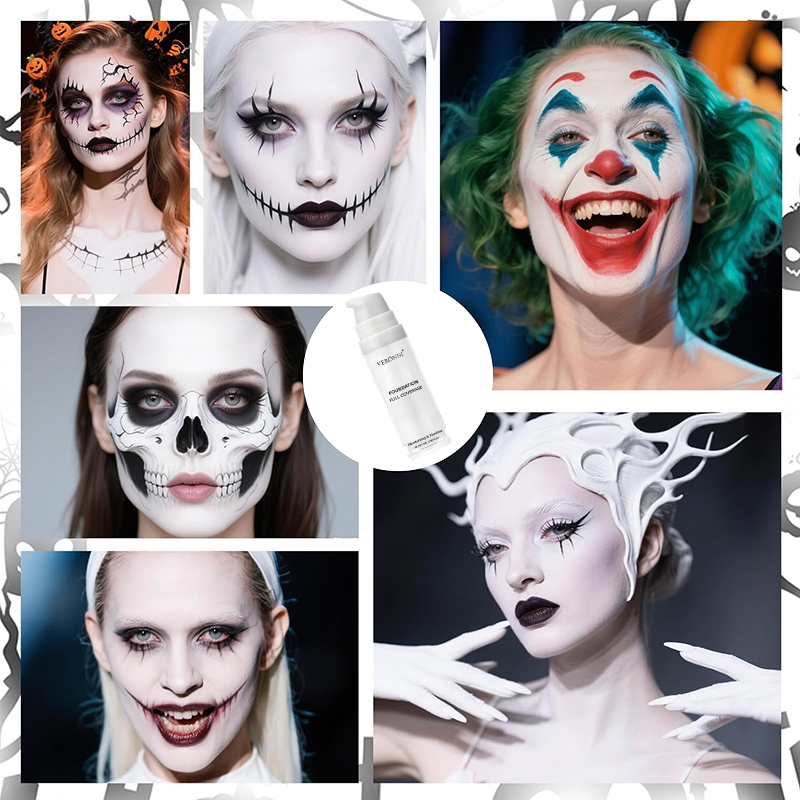 Matte White Liquid Foundation  - Cosplay Prop Primer บทวิจารณ์และราคา