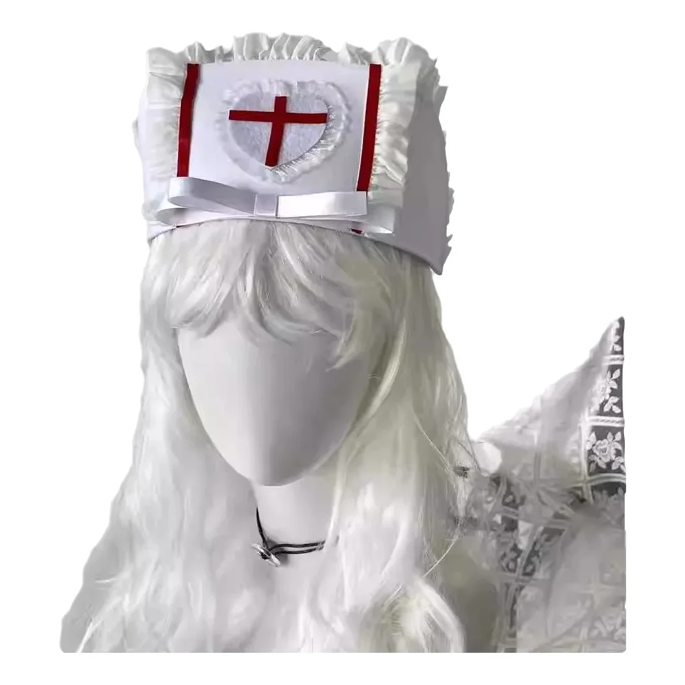 คอสเพลย์หมวกพยาบาลหมวกอุปกรณ์เ - Cosplay Prop Bow บทวิจารณ์และราคา
